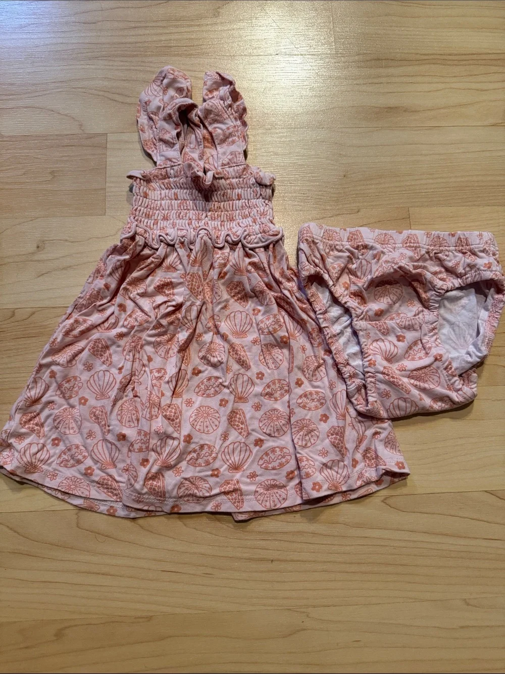Coco Moon Seashell Print Dress